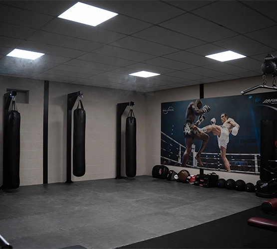 Twee keer per week kickboks groepslessen